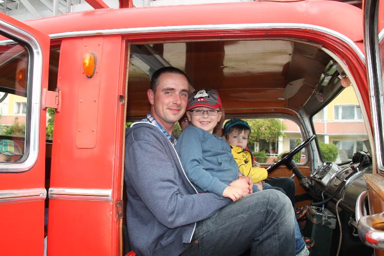 Die Feuerwehr Bautzen begeistert alle Gäste. Foto: Carmen Schumann